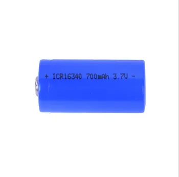 

2/4/8pcsFree shipping 16340 700mah battery 16430 li-ion 3.7V rechargeable battery