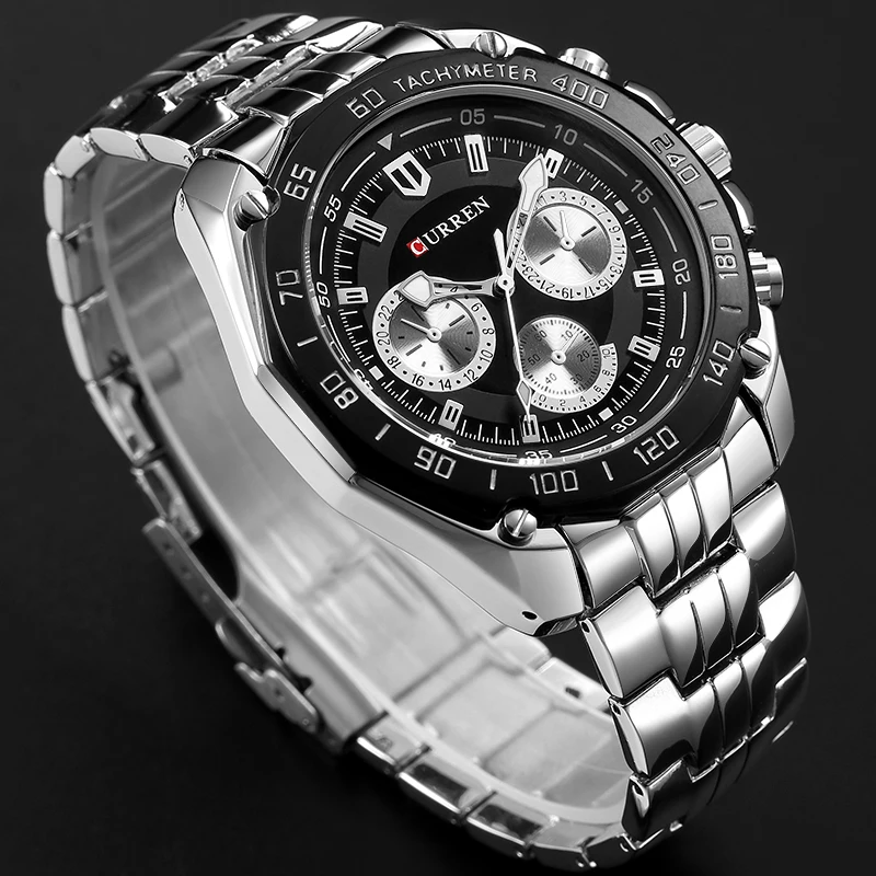 Часы для мужчин Curren Топ люксовый бренд кварцевые модные повседневные наручные часы мужские водонепроницаемые мужские спортивные часы Relogio Masculino