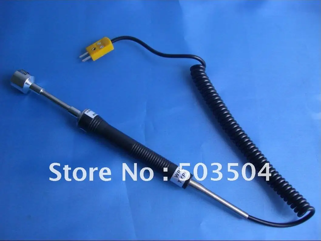 

K type surface thermocouple connector retractable cable, quick deivery ,