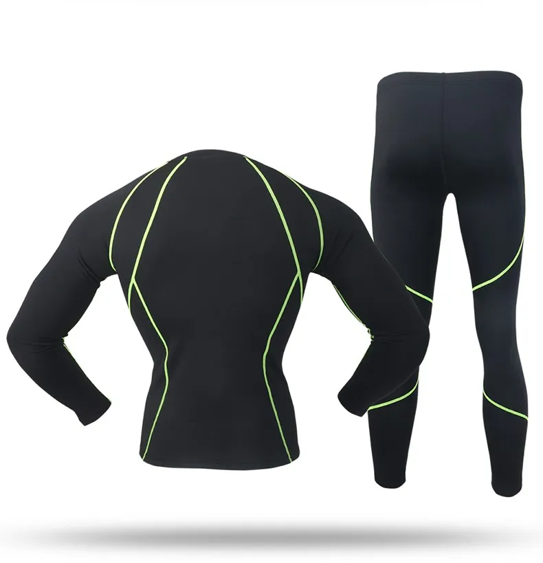 Thermal Underwear Set Winter Men Quick Dry Thermo Underwear Soft Comfortable Warm Long Johns for Men Breathable Tights thermal pants