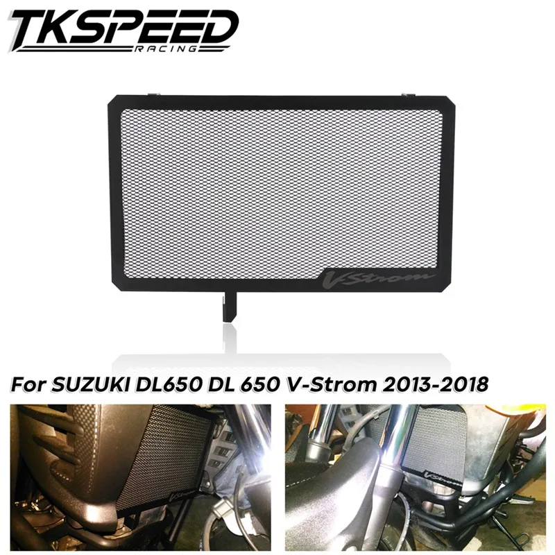 Мотоциклетная решетка радиатора Корпус двигателя Защитная крышка для SUZUKI V STROM