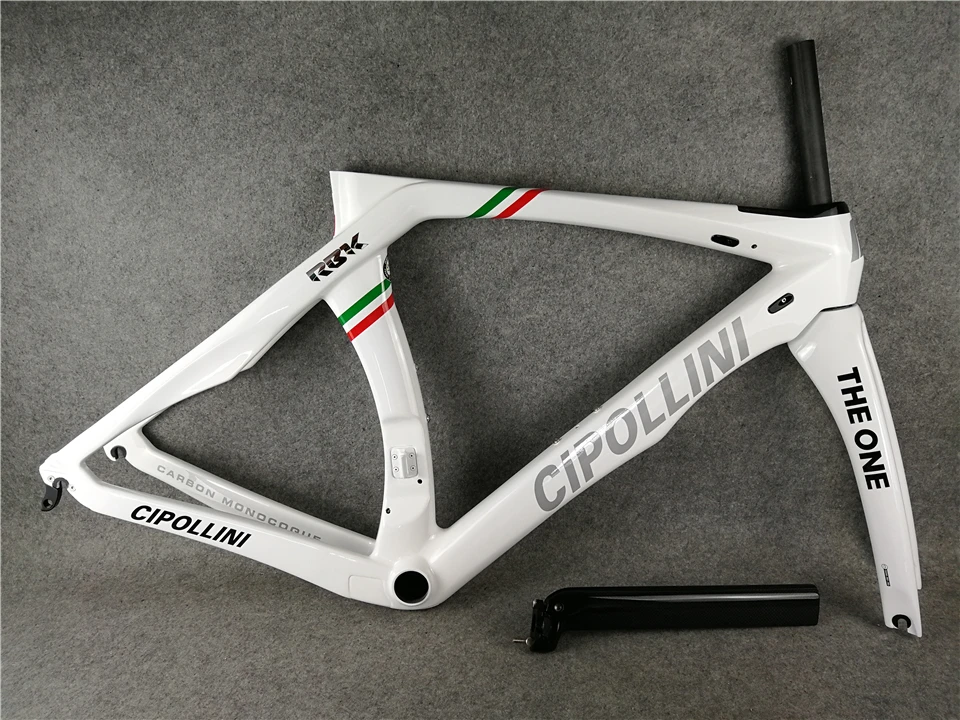 Ленточная рамка Cipollini RB1K одна блестящая RB1000 T1100 углеродное волокно шоссейная велосипедная Рама в комплекте