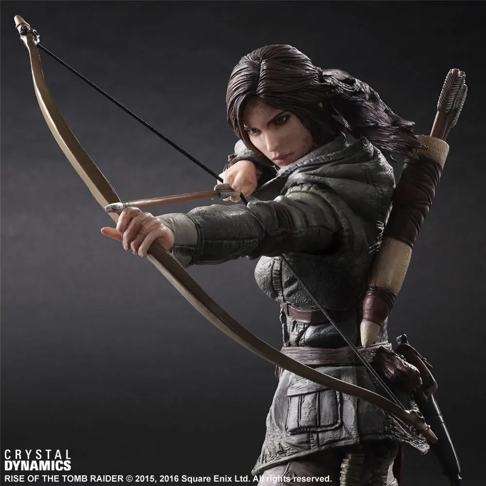 PLAY ARTS 26 см Tomb Raider Lara Croft фигурка модель игрушки