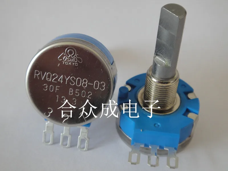 

original TOCOS RVQ24YS08-03 30FB502 30F 30S B502 B5K Scooter potentiometer small angle switch