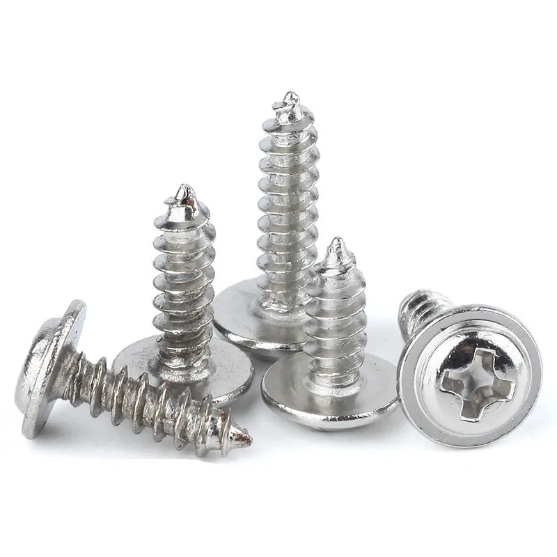 

200PCS M1.4 M1.5 Cross Round Head Tip Self-tapping Screws