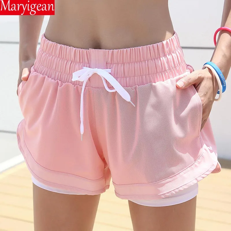 

Maryigean Fashion Summer Casual Shorts Woman 2019 Stretch High Waist Booty Shorts Female Solid Loose Beach Sexy Shorts Hot Pants