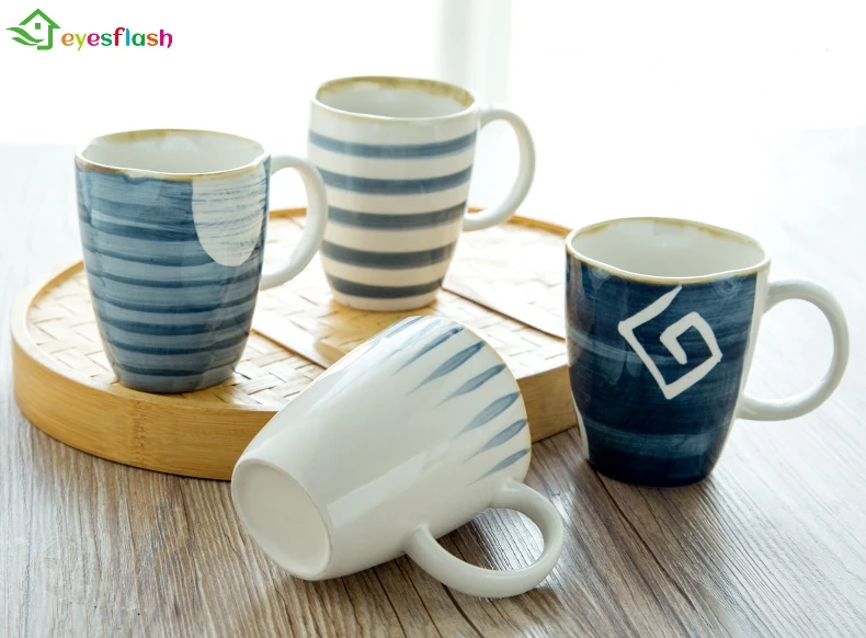 

300ML Nordic style Juice Lemon Mug Creative Ceramic tea milk cup Mug Ceramic Coffee Cup Office Mug Drinkware