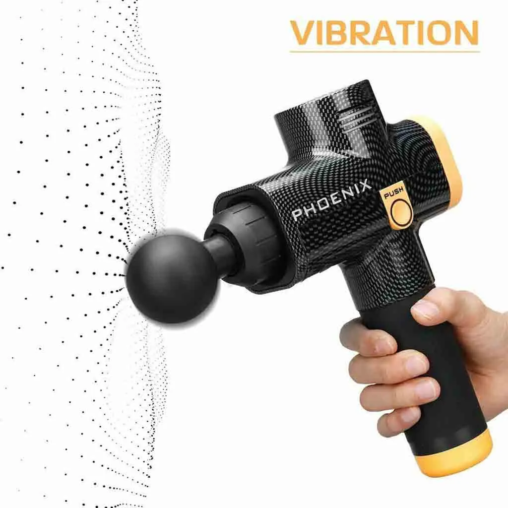 

Phoenix A2 Personal Percussion Massage Gun Muscle Massager Athletic Deep Tissue Massager Muscle Recovery Replace For Theragun