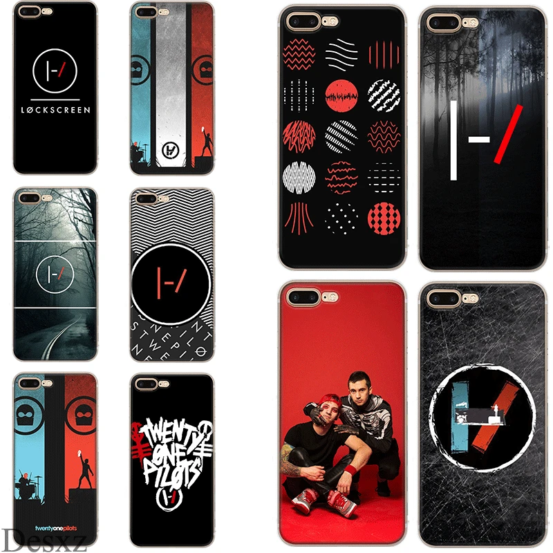 

Mobile Phone Case for iPhone 7 8 Plus iPhone 11 Pro XR X XS Max 5 5s SE 6 6s Cover Twenty One Pilots 21 Bag