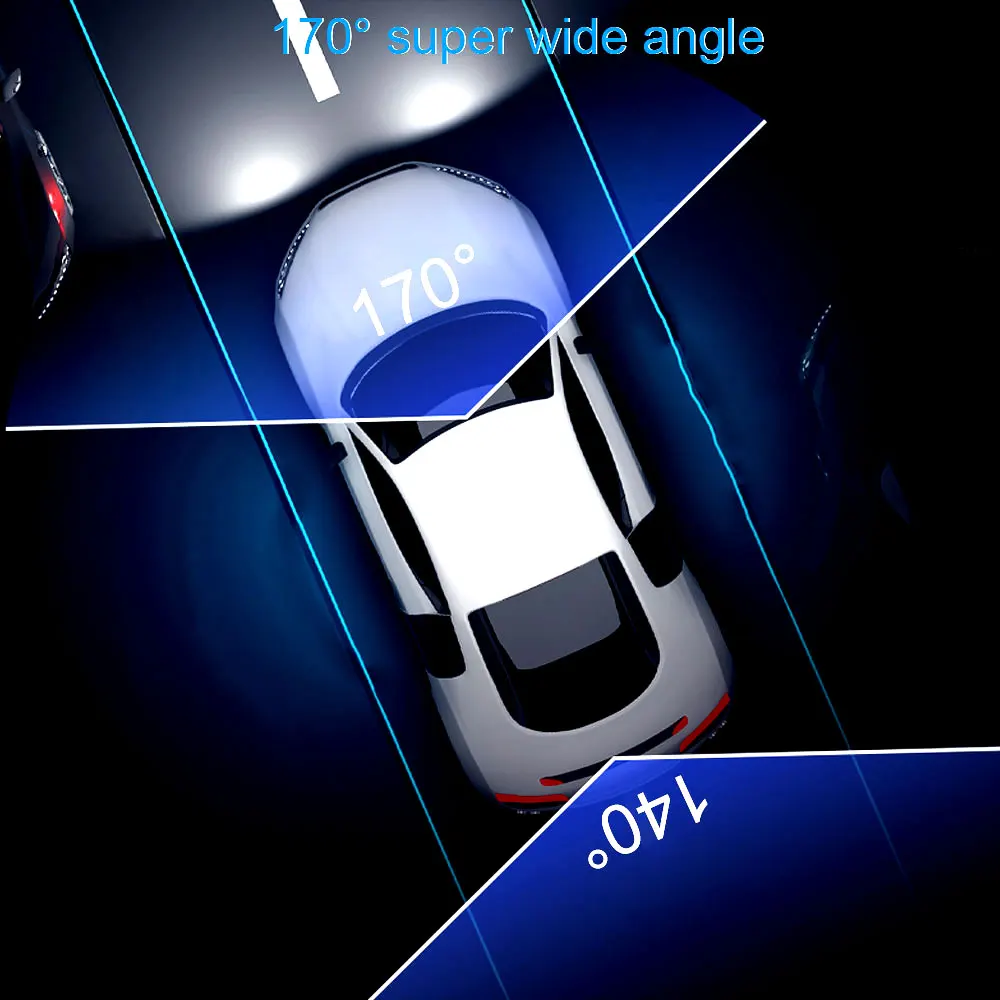  HGDO Night vision Dash Cam Rearview Mirror 10 inch touch screen Car dvr camera Video Recorder Full 