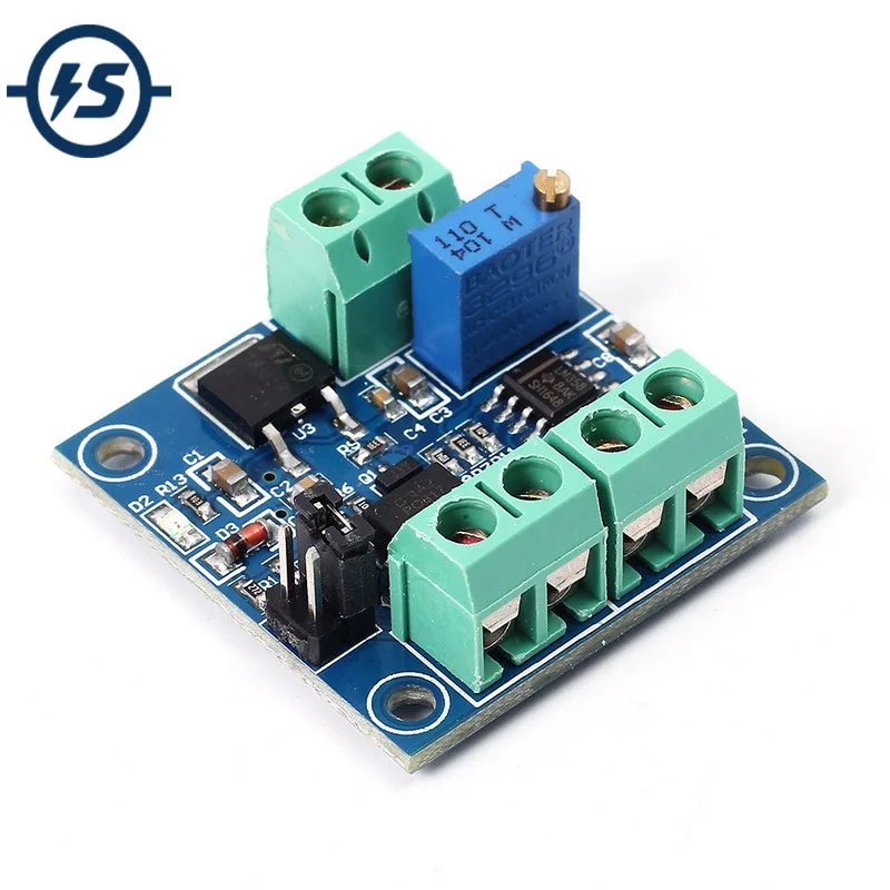 Module de conversion Convertisseur de tension en PWM 0-5V//0-10V Tension dentr/ée analogique jusqu/à 0-100/% du signal PWM 2KHZ-20KHZ 200mA