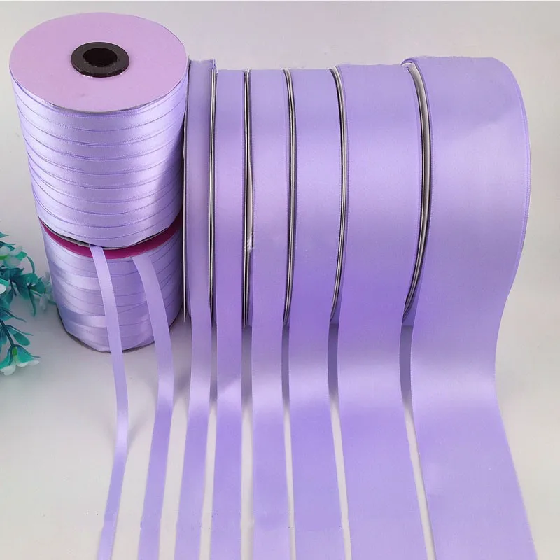 

40mm LT Purple Soild Face Matte Polyester Satin Ribbon Hairbow Wedding Party Decaration Gift Packing Ribbon,100yards/Roll/lot