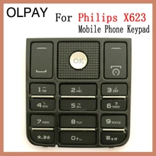 OLPAY корпус для Philips X623 CTEX623 мобильный телефон клавиатура для Xenium телефон X623 CTEX623 мобильный телефон