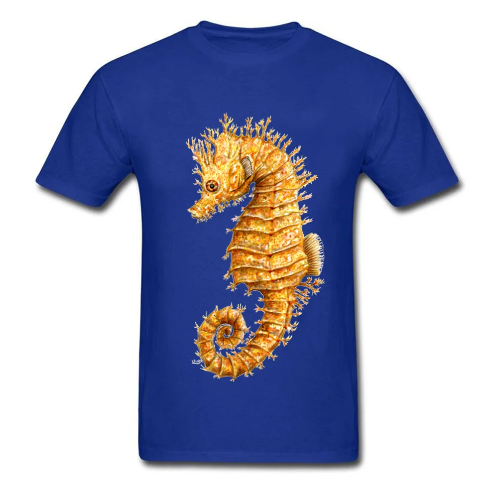 Horse of the seas Common seahorse_blue