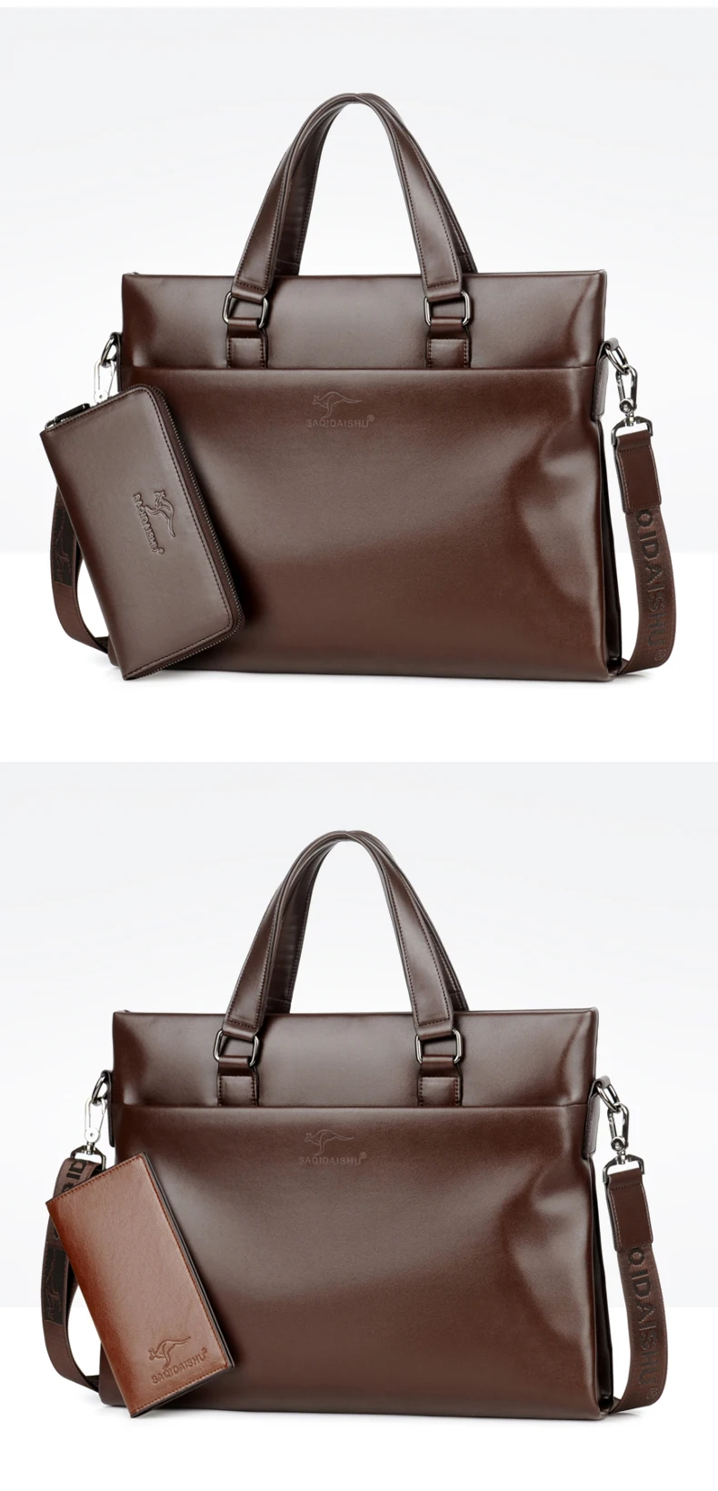 Мужская сумка, известный бренд, сумки через плечо, деловые мужские портфели, кожаная повседневная модная простая сумка для ноутбука