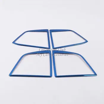 

For Ford Focus MK4 2019 2020 Stainless Steel Inner Door Stereo Speaker Audio Ring Cover Sound Frame Decoration Car Accessories