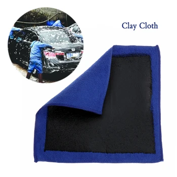 

JHigh Quality Auto Car Detailing Cleaning Cloth Clay Bar Microfibre Mitt Cloth Towel 12"x12" AOA Washing Tool