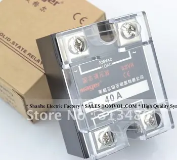 

Single phase ac solid state voltage regulator SSVR 40A