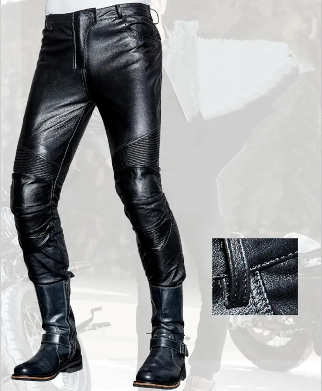 Uglybros johnnyL UBS013 leather trousers motorcycle protective pants