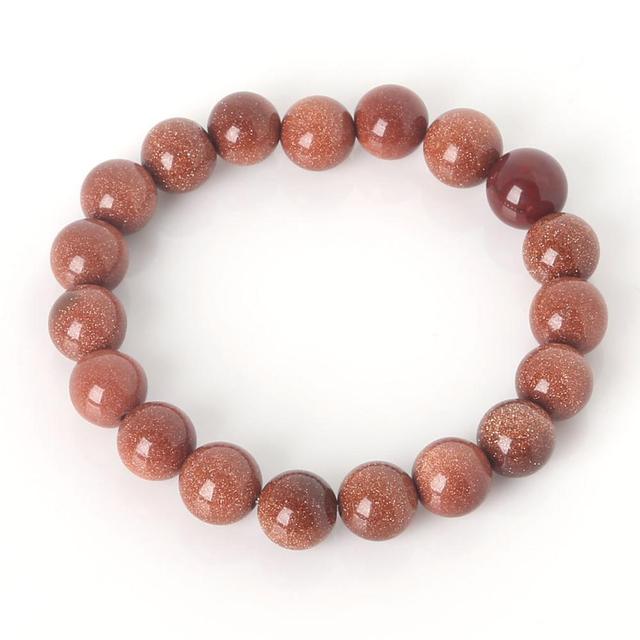 Bracelet With Natural Stone Beads 6 8 10mm Glaze White Howlite Yoga Beaded Bracelet For Men & Women Christmas Jewelry Gift