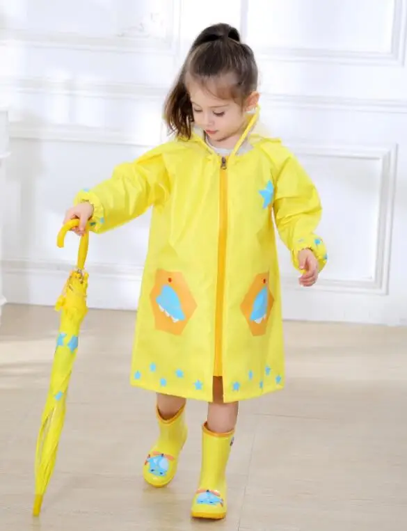 7.Long handle rain umbrella for kids 3D animals print cute children umbrella for boy girl sun protection child's tools
