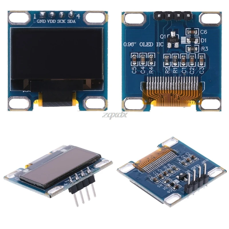 Светодиодный модуль с ЖК-дисплеем 0 96 дюйма 96x64 O IIC I2C светодиодный Прямая поставка