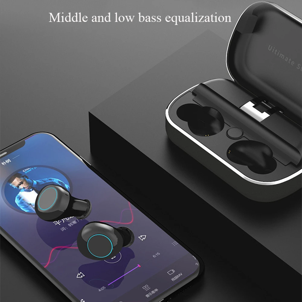 Seovo true wireless earbuds 5.0 with charging box airdots pro ear phones waterproof flypods in ear earfun free mini earphones