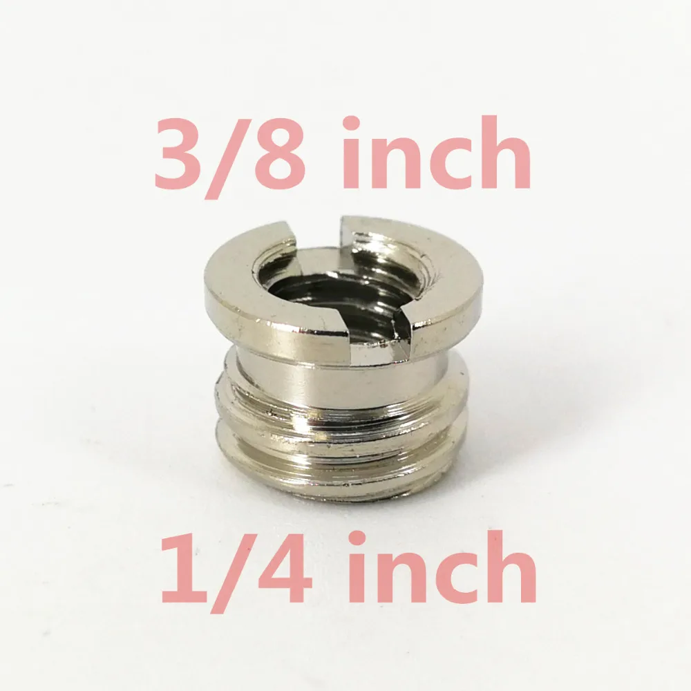 

1/4" to 3/8" 1/4-3/8 Convert Screw Adapter for Tripod Head Monopod Camera PT156