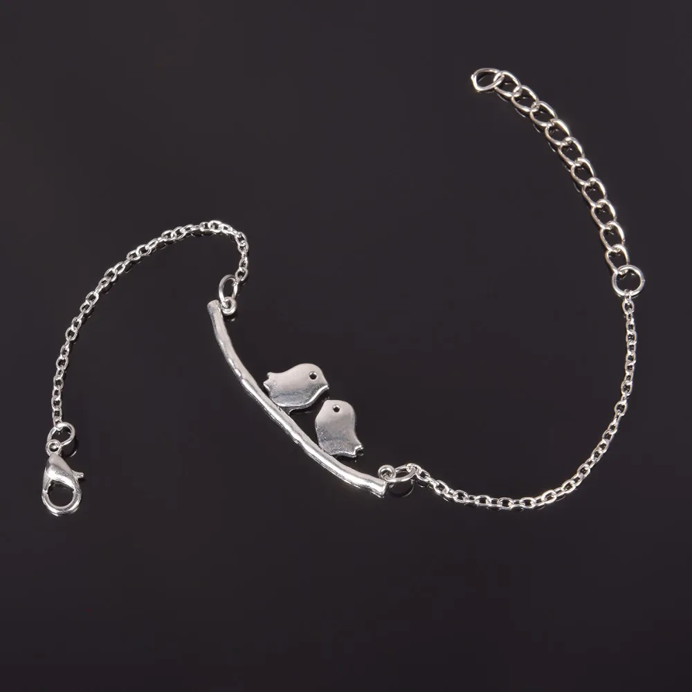 1 Pcs Fashion Round Pendant Charm animals Bracelet Couple Bracelets Jewelry Friendship Gifts free shipping ns210