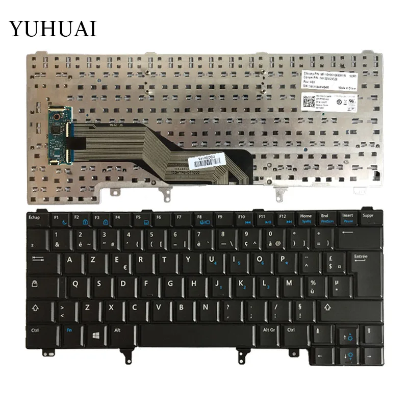 FR Французский Клавиатура для ноутбука Dell Latitude E6420 E6320 E6430 E5420 E5430 E6430s Клавиатура ноутбука