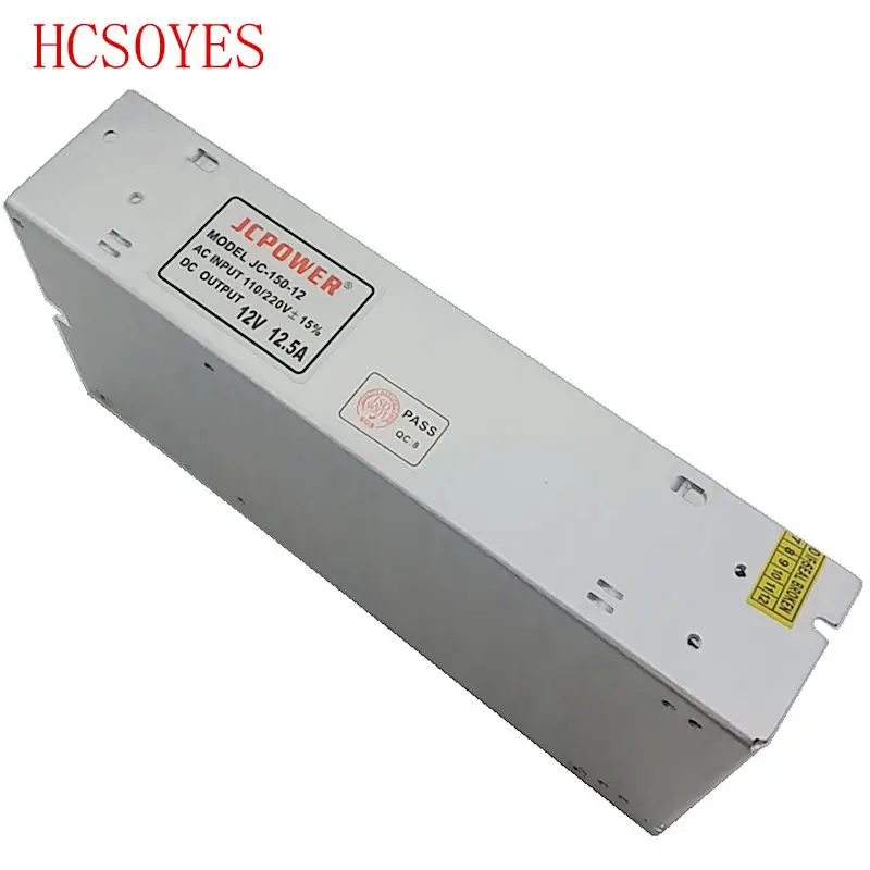  led drive 12V 12.5A 150W Regulated Switching cctv Transformer Power Supply for ws2811 3014 5050 283 - 32730308120