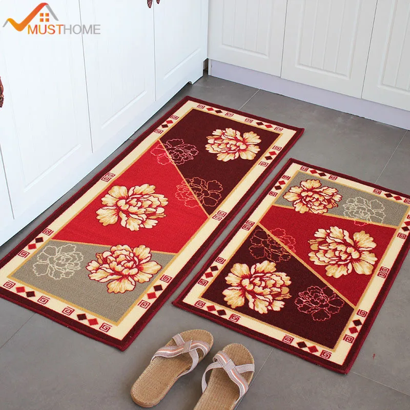 

50*80/50*120CM kitchen floor rugs Polypropylene mats and carpets Free Shipping