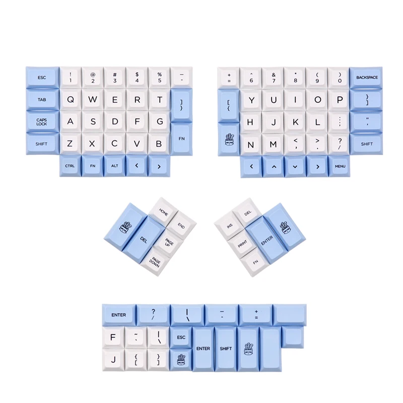 Dsa pbt keycap dye subbed 95 - Цвет: kit 3