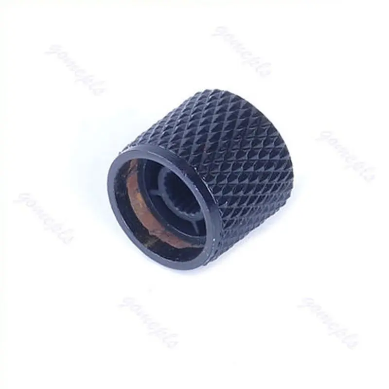 

Knob Tunning Tone Volume Metal Dome Knob For Electric Guitar Bass FD TL Black