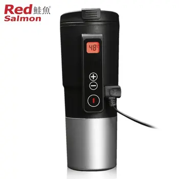 

New Portable Intelligent Car Auto Heating Cup Adjustable Temperature Car Boiling Mug Digital Display Kettle Vehicle Thermos