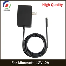 QINERN 12V 2A 24W Laptop Charger For Microsoft Surface Pro 3 For Surface Pro 4 i5 i7 Tablet Laptop Adapter EU US UK QINERN 12V 2A 24W Laptop Charger For Microsoft Surface Pro 3 For Surface Pro 4 i5 i7 Tablet Laptop Adapter EU US UK