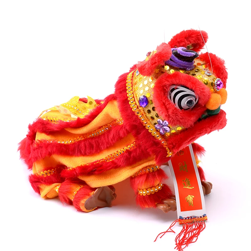 Модель плюшевых игрушек марионетта танец льва Китайская традиционная пользовательская производительность проекты креативная Новинка для родителей и детей