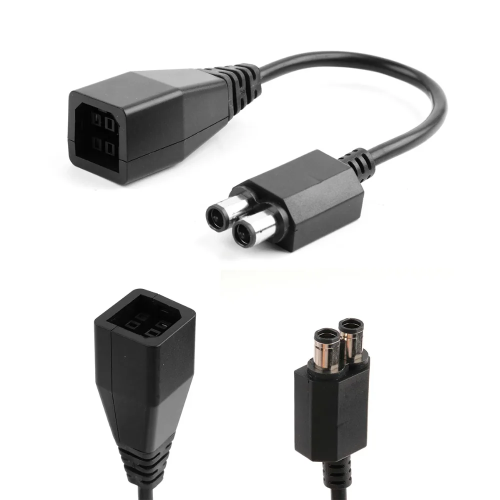 AC Transfer Cable Adaptor Converter Cord for Microsoft Xbox 360 to Xbox 360 One Slim Game