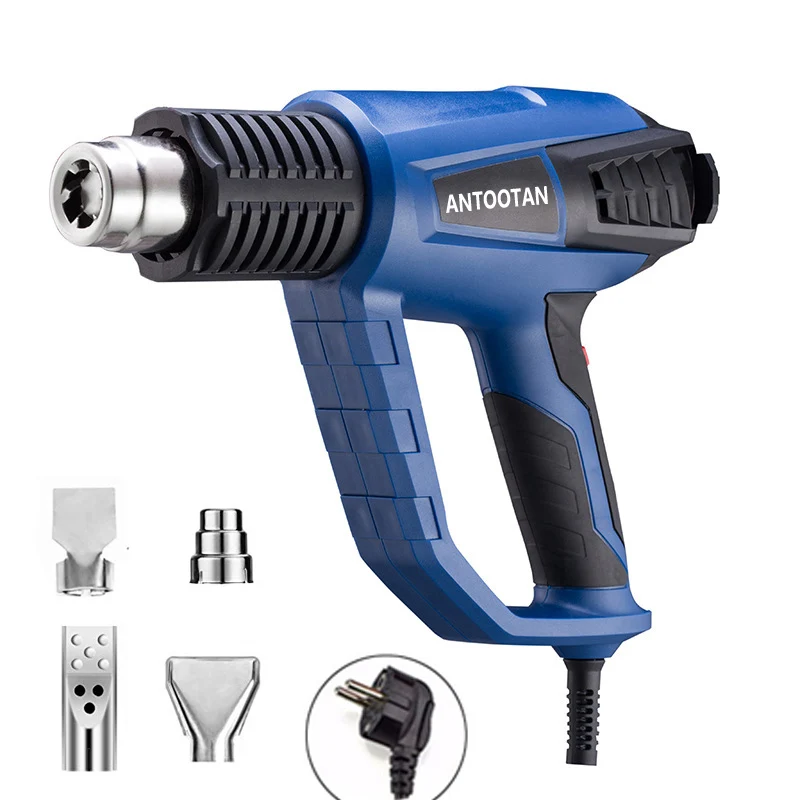 

2000W Heat Gun Kit with Dual Temperature Control with Overload Protection Four Nozzle Attachments for Stripping Paint