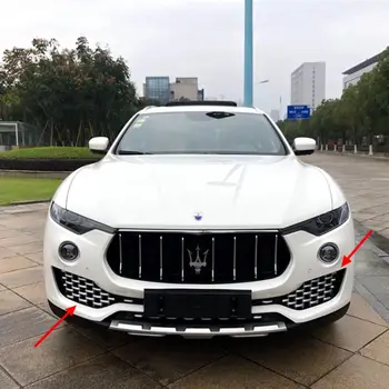 

UBUYUWANT CAR Front Fog Lamp bumper Air Vent Mesh Grille Grills FOR Maserati Levante 2016 2017 2018