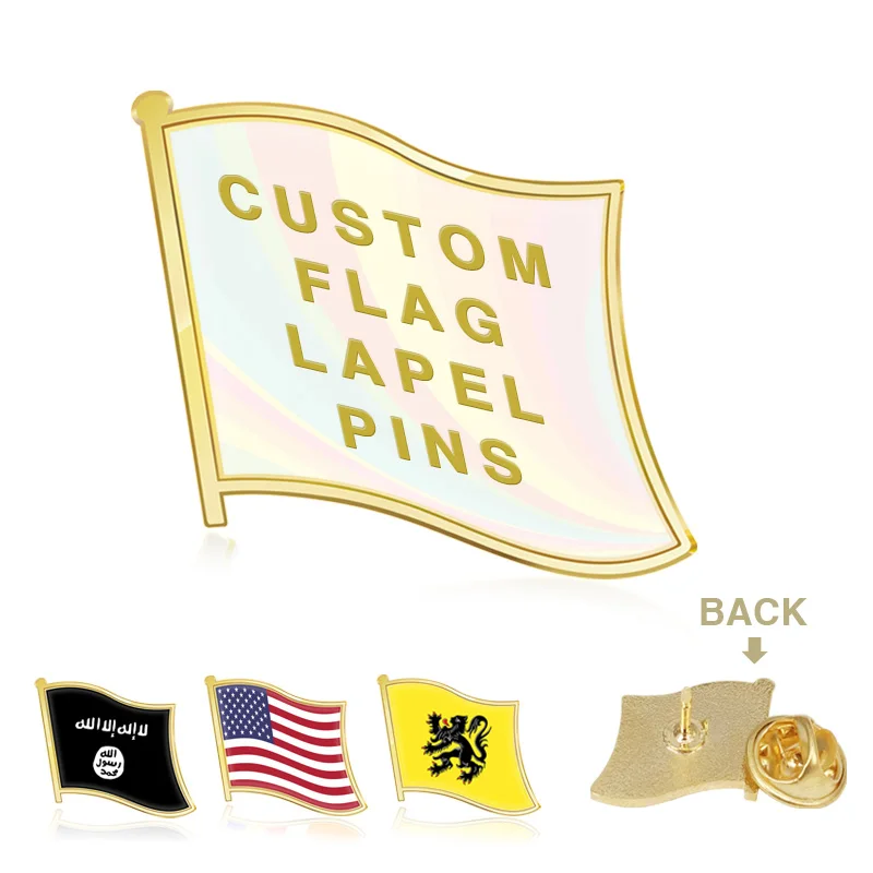 

Customize Any Flag Lapel Pins
