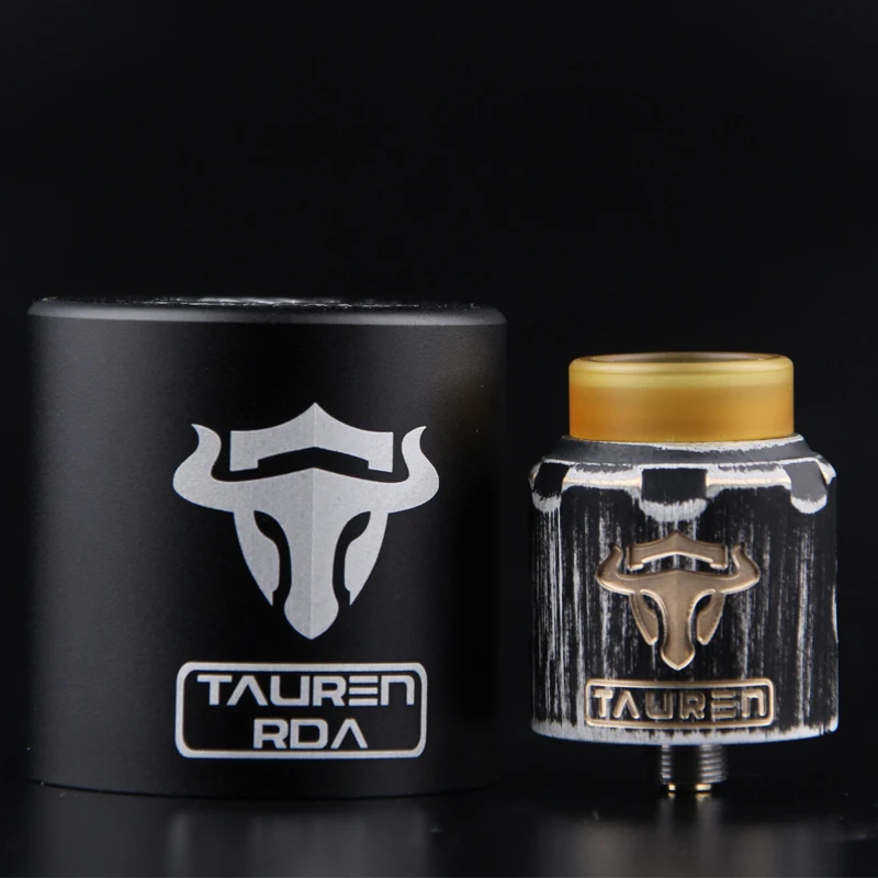 Новинка THC Tauren RDA Tank ThunderHead Creations Vape атомайзер позолоченный 510 и BF pin для электронной