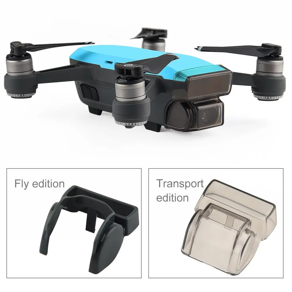 6-Pack-Accessory-Kits-for-Dji-Spark-Lens-Hood-Sunshade-Landing-Gear-Gimbal-Guard-Silica-Gel