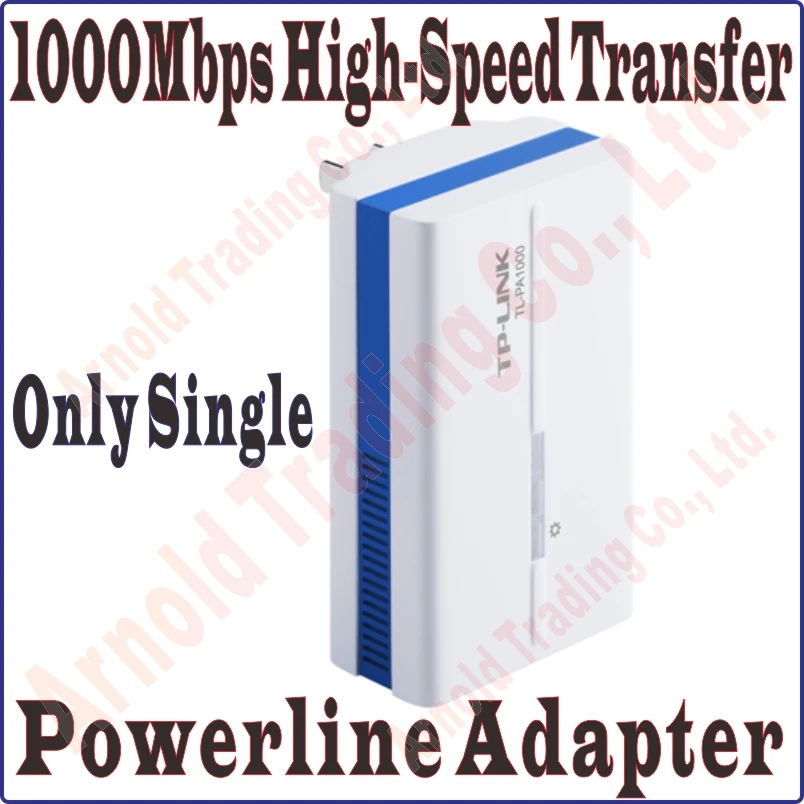 

[Only Single Piece], Replace TL-PA1200, AV1000 Power Line Pair 1000Mbps Mini Adapter wired Extender, 1000Mbps wired connection