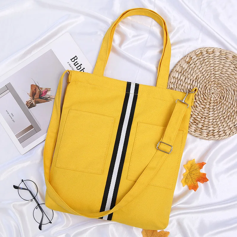 KANDRA Модные женские холщовые сумки для покупок простые дизайнерские многоразовые сумки через плечо парусиновая пляжная сумка повседневная сумка для девочек