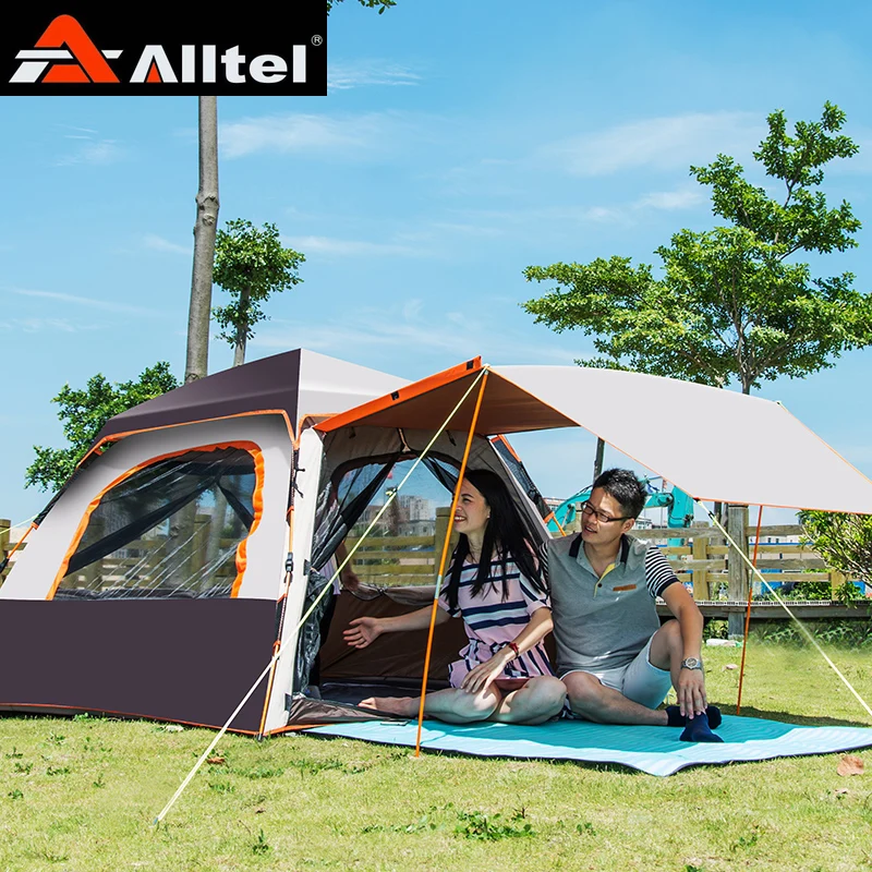 ALLTEL Новое поступление 2 3 4 человек автоматическая защита от дождя семейный