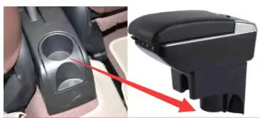 

For Nissan livna Car central armrest Central storage hand holding box Armrest box Central Store content box Cover Console