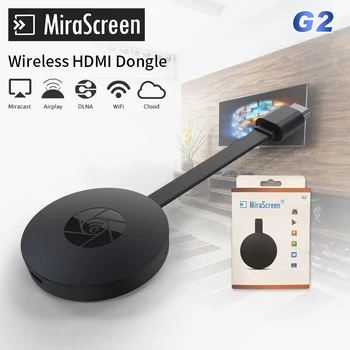 

G2 Wireless AIR Play Wifi display hdmi dongle mirascreen TV stick mirroring Receiver Support IOS Android miracast For Iphone