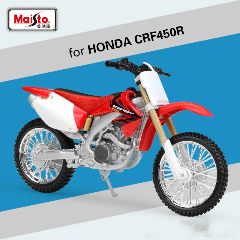 

Maisto for HONDA CRF450R Motocross Simulation Alloy Model for Honda Diecast Auto Motorcycle Model Motorbike Scooter Model 1:12