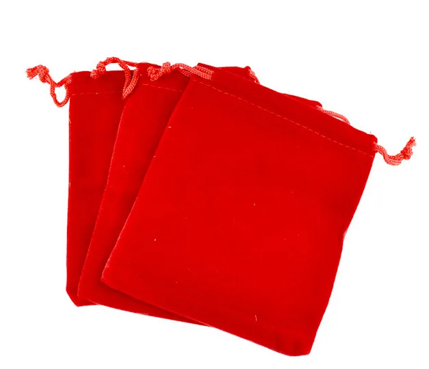 10*12 см 30 шт красные бархатные сумочки для ювелирных изделий кошелек; подарочная сумочка пакет с мешочек с завязками Свадьба/ожерелье diy женщин фланель дисплей